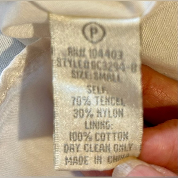 JOA Los Angeles Revolve Hawaiian A Line  Skirt in Blue Iris with Pockets Sz S - Picture 11 of 13